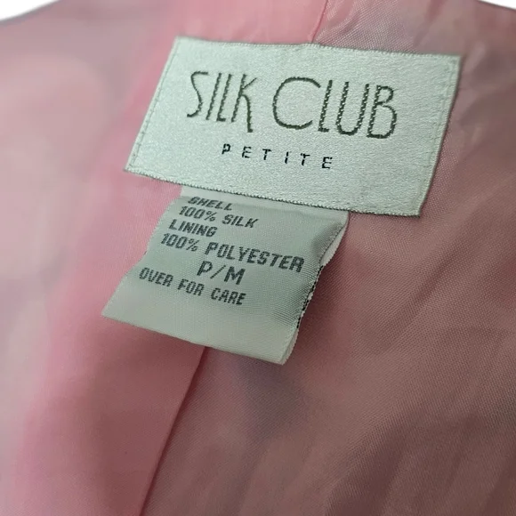 Chic Polka Dot Blazer - Pink and Brown - Picture 3 of 3